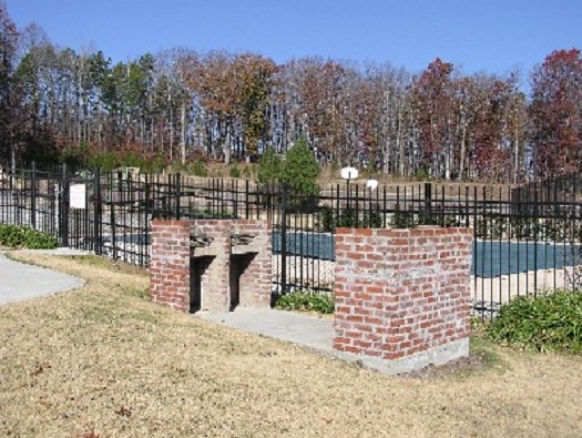 Brick BBQ Grill @ Poolside Brick BBQ Grill @ Poolside